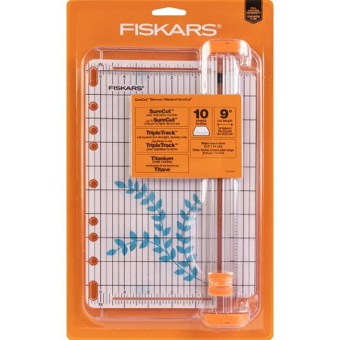 Fiskars Surecut 9” Scrapbooking Card Making Paper Trimmer